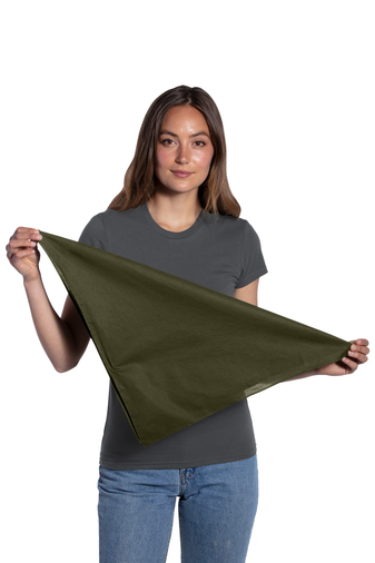 Port Authority® Adult 80/20 Poly Cotton Large Bandana - 23" x 23"